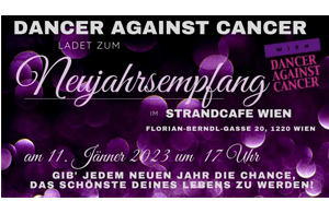 Dancer against Cancer Neujharsempfang