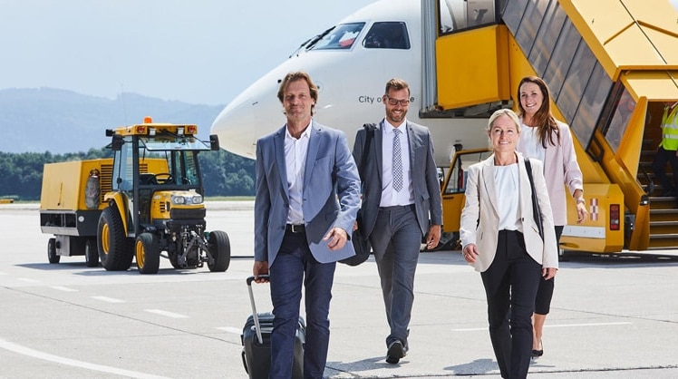 Die neue Fluggesellschaft Liliair hat ihren Stützpunkt am Flughafen Klagenfurt © Johannes Puch/Airport Klagenfurt