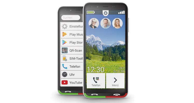 Das neue emporiaSUPEReasy mit Tasten zum Telefonieren