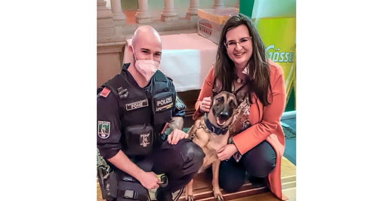 Thomas Barthold, Camille und Gabriela Maria Straka.