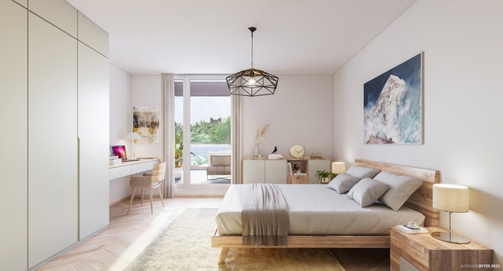 Das neue Wohnprojekt Floridus 35|37 an der Alten Donau