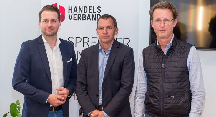 V.l.n.r.: Rainer Will, Roman Schwarzenecker und Hannes Lindner  © LEADERSNET/D. Mikkelsen