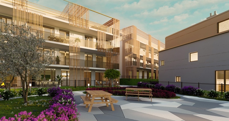 Wohnsiedlung in Ebergassing 