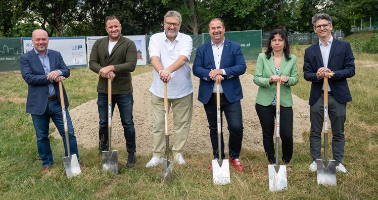 Spatenstich Praterstern