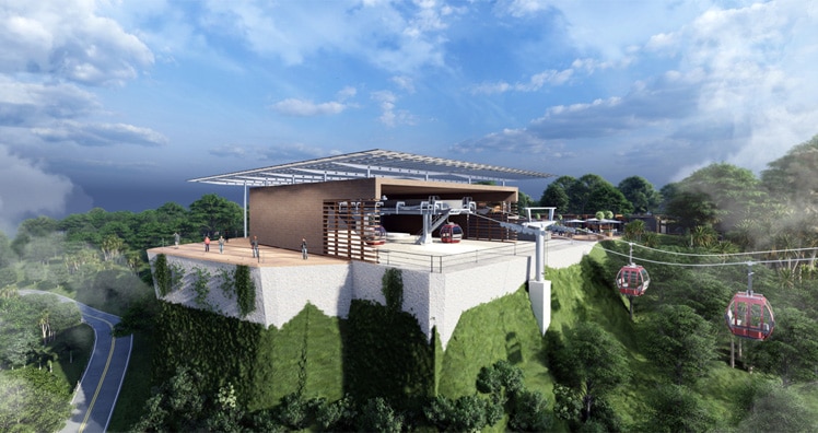 Doppelmayr Seilbahn in der Karibik