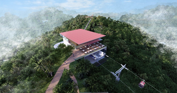 Doppelmayr Seilbahn in der Karibik