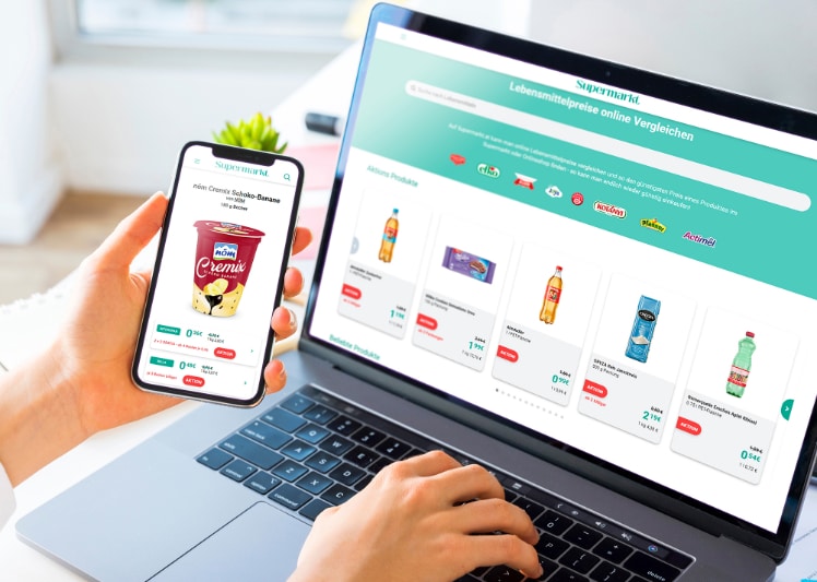 Homepage Supermarkt.at