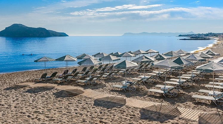 Strand von Porto Platanias Beach Resort and Spa auf Kreta © TUI Group