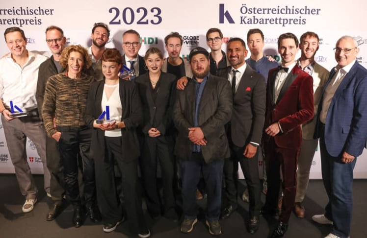 Sieger:innen und Prominente feierten im Globe Wien. © Katharina Schiffl