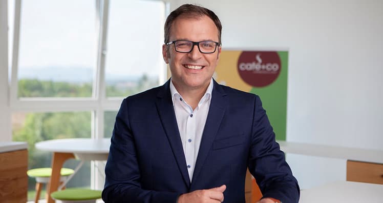 Fritz Kaltenegger, Geschäftsführer von café+co International Holding GmbH © café+co