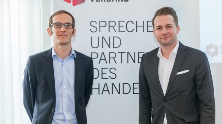 Jürgen Bierbaumer (links) und Rainer Will © Handelsverband/Daniel Mikkelsen