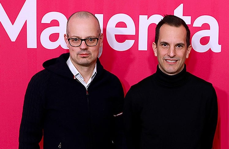 Volker Libovsky, CTIO Magenta und CEO Rodrigo Diehl (rechts) © LEADERSNET/G. Langegger