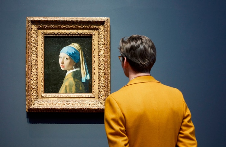 Vermeers berühmtes "Mädchen mit dem Perlenohrgehänge"   Foto Rijksmuseum / © Henk Wildschut