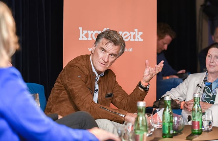 kraftwerk-CEO Heimo Hammer bei einem Round Table im Vorjahr © LEADERSNET/G. Rizar