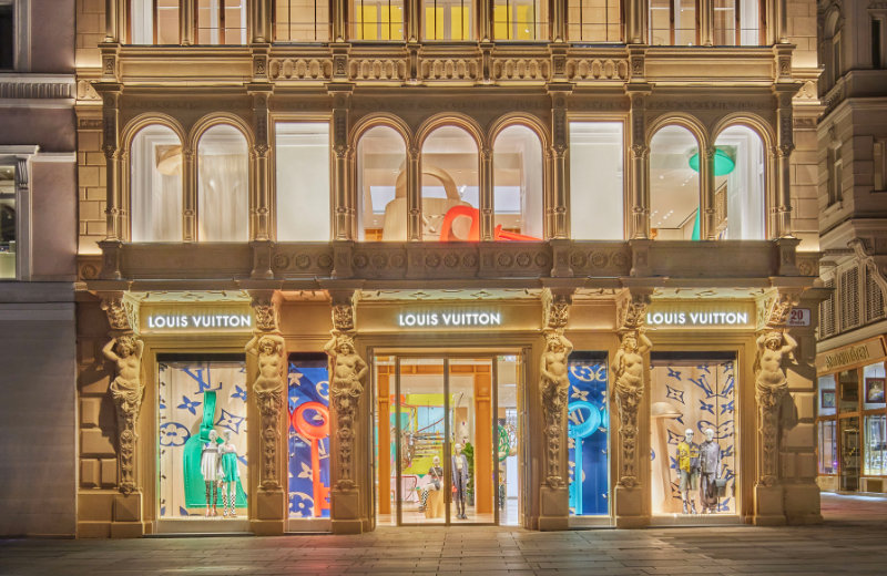 Louis Vuitton eröffnet neu am Graben 20 in Wien » Leadersnet