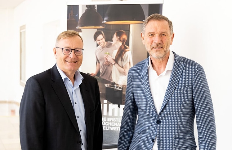 Unternehmenschef Johannes Artmayr (rechts) sprach ausführlich über die Zukunft des Unternehmens © LEADERSNET/C. Holzinger