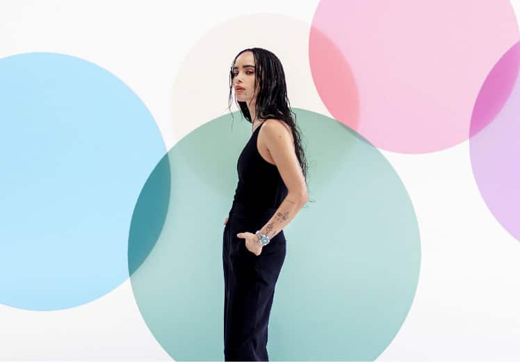 Zoë Kravitz, Eddie Redmayne und Zhou Dongyu – die Stars der neuen Omega Kampagne