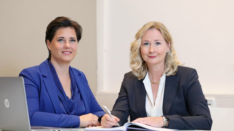 Die Geschäftsführerinnen von Seher+Partner Helga Töpfl (links) und Susanne Seher © Seher+Partner
