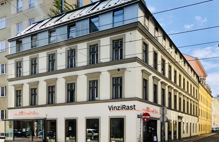 VinziRast-mittendrin, Hausfassade, Ⓒ Katharina Kaiser