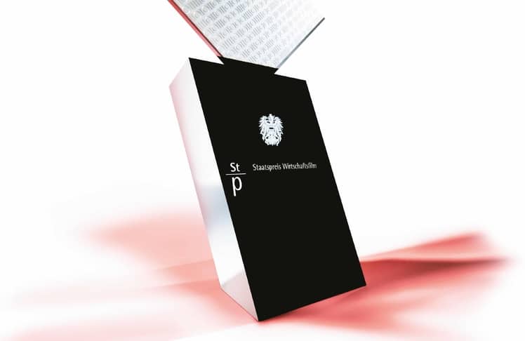 Trophäe Staatspreis Wirtschaftsfilm