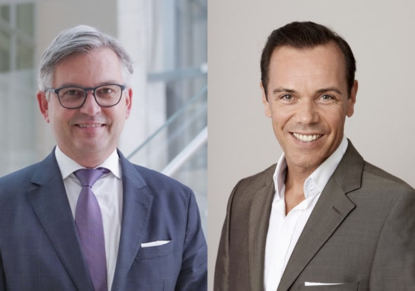 Magnus Brunner (links) und Gerhard Pichler © LEADERSNET A. Rieck/Business Circle