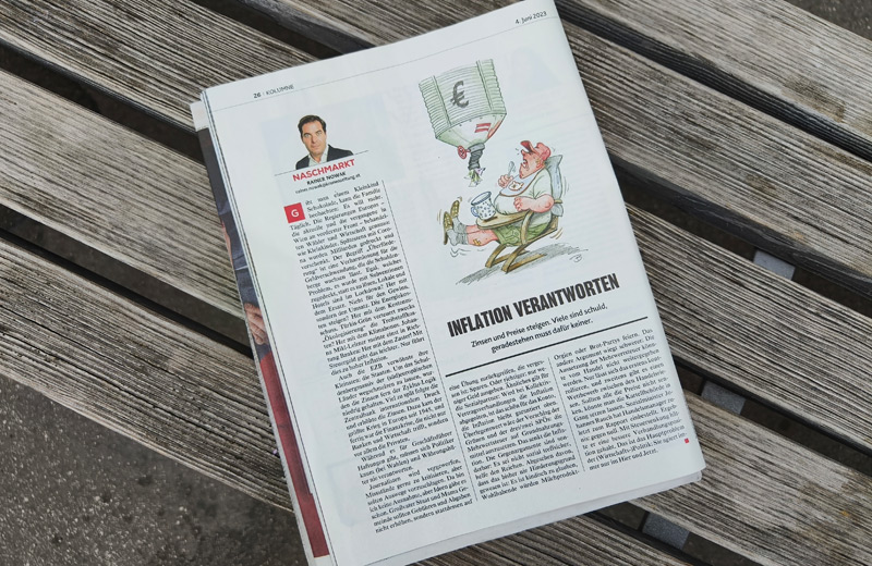 Nowak in der Krone bunt