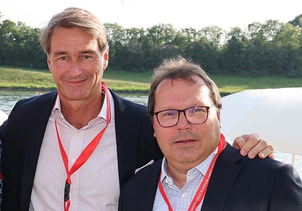 Oliver Attensam (links) und Peter Schrattenholzer © LEADERSNET/kaiser