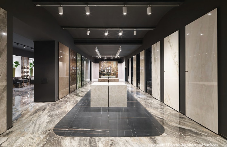 Fiandre Architectural Bureau Wien – Showroom © paul ott/FAB Wien