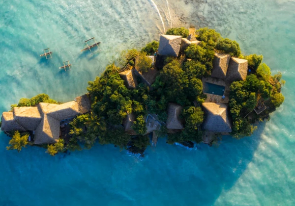 Villa an einer kleinen Insel an der östlichen Küste Sansibars © The Island Pongwe | Zanzibar Resort