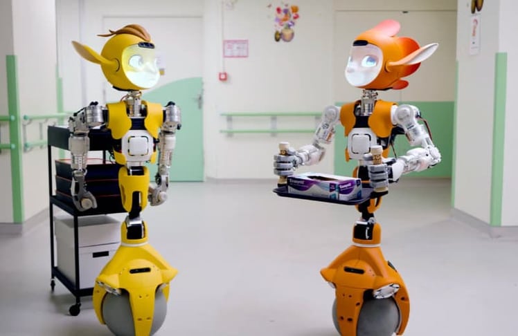 Roboter sollen im Krankenhaus helfen © Enchanted Tools