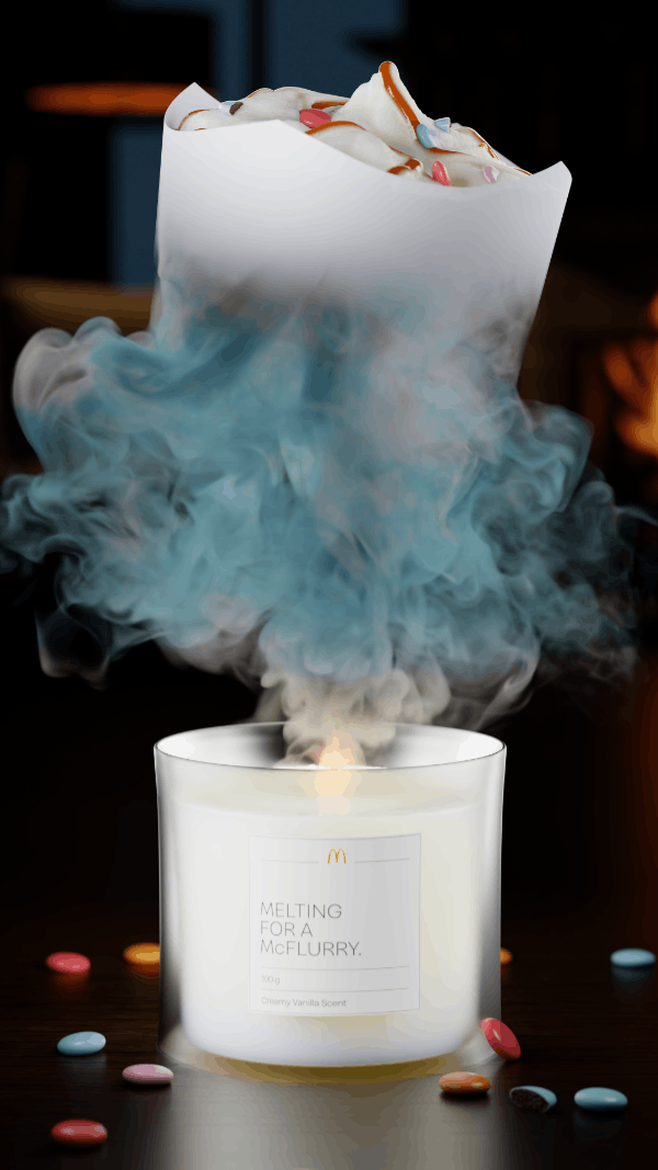 McFlurry Duftkerze © McDonald’s Österreich