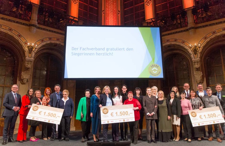 Alle Siegerinnen der Daheim Betreut Awards 2024 © LEADERSNET/D. Mikkelsen