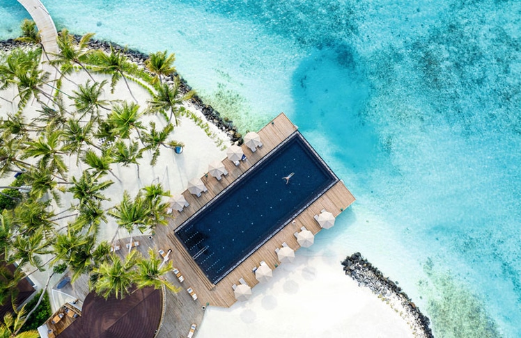 Bestes Hotel Langstrecke: TUI Blue Olhuveli Romance
auf den Malediven © TUI 