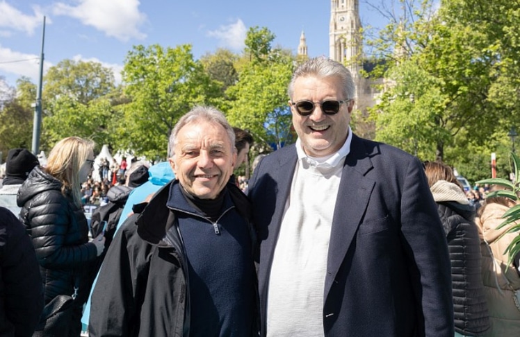 Werner Kuhn (links) und Peter Hacker 
© LEADERSNET/R. Brunhölzl