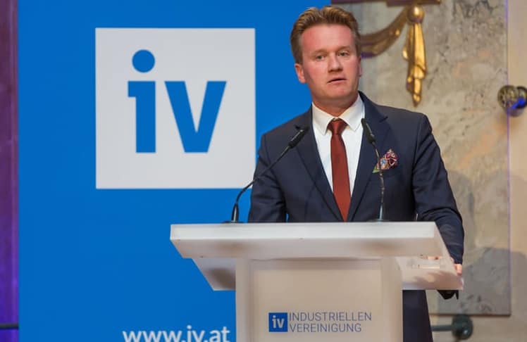 IV-Präsident Georg Knill © LEADERSNET/D. Mikkelsen