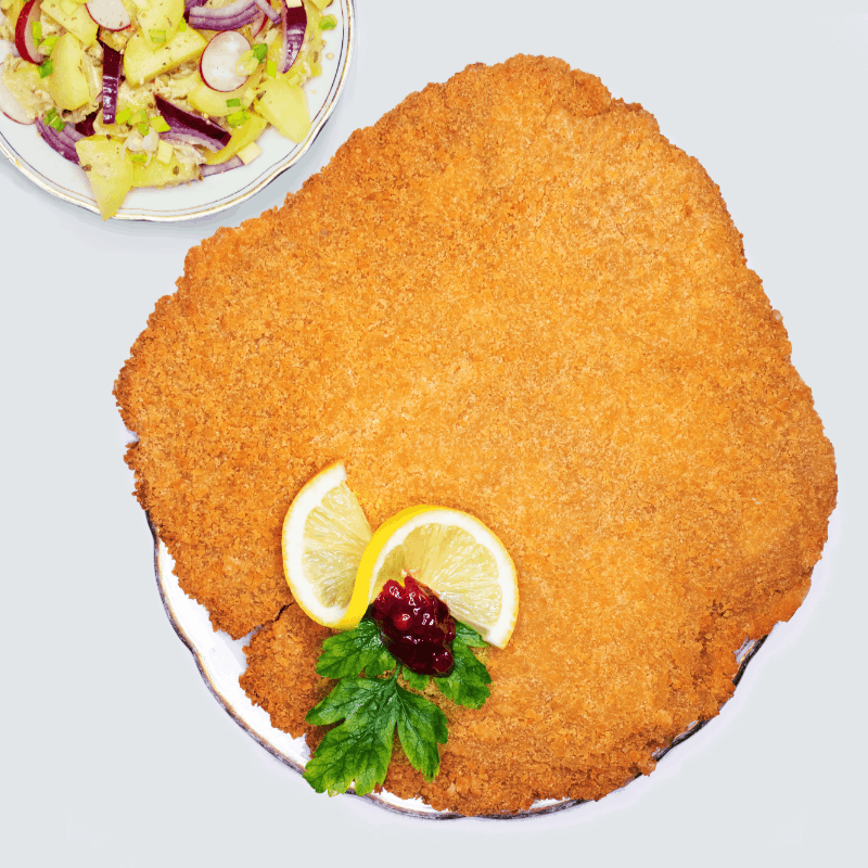 © Die Pflanzerei/ Veganes Schnitzel/ Wien Mitzl