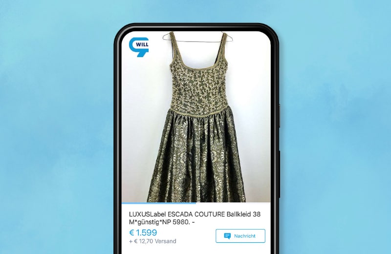 Escada Couture Ballkleid