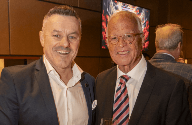 Klaus Panholzer (l.) und Werner Fasslabend 