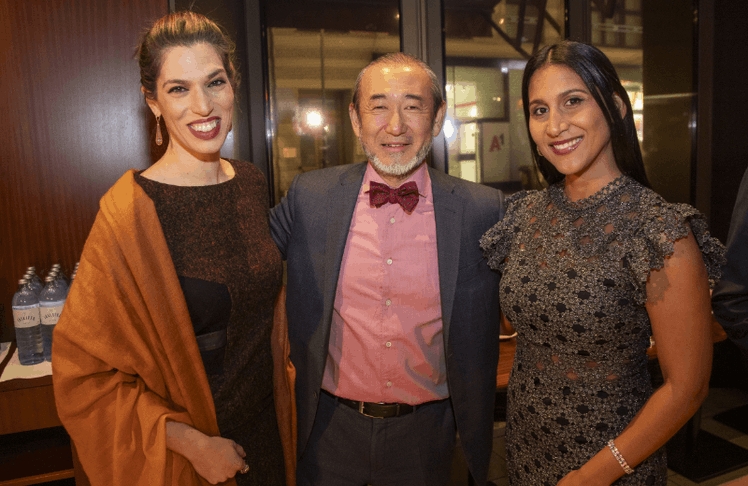 V.l.n.r.: Na'ama Goldman, Joji Hattori und Nathalie Pena Comas 