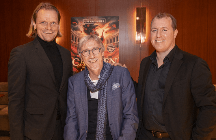 V.l.n.r.: Christian Klement, Manfred Waba und Dominik Am Zehnhoff-Söns