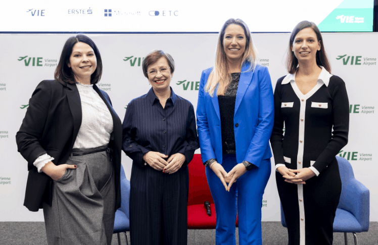 V.l.n.r.: Ingrid Heschl, Doris Schmidauer, Julia Katovsky und Doris Lippert © Martin Steiger