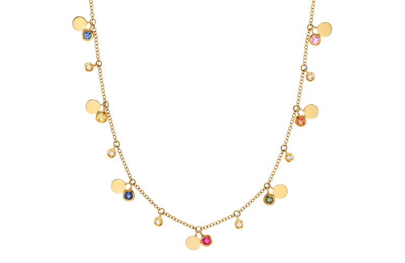 Collier mit Diamanten