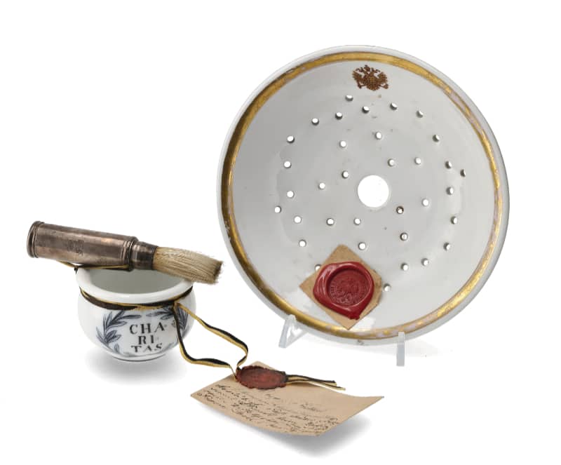 Rasierpinsel & Tiegel