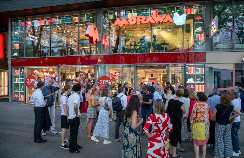 Morawa-Filiale Außenansicht