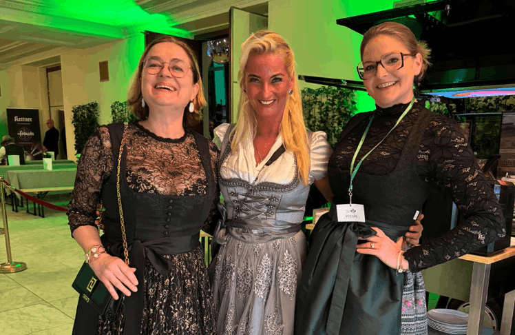 V.l.n.r.: Isabella Leitenmüller, Natalie Nemec und Lisa Trompisch 