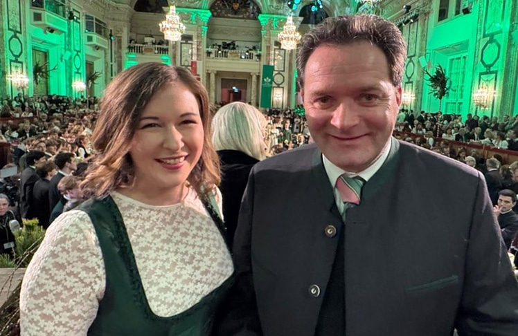 Integrationsministerin Claudia Bauer (vormals Plakolm) und Landwirtschaftsminister Norbert Totschnig