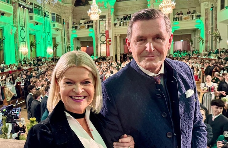 Verteidigungsministerin Klaudia Tanner und Mobilitätsminister Peter Hanke