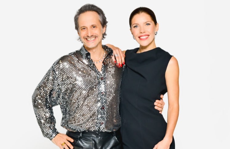 Michael Ostrowski und Victoria Swarovski.