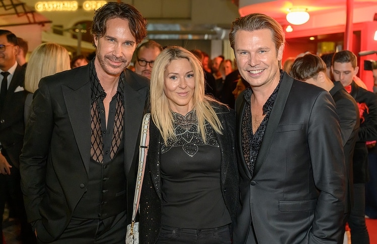 V.l.n.r.: Michael Lameraner, Simone Lugner und Adi Weiss.