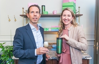 Nespresso und Swarovski verliehen der Kaffeepause einen festlichen Auftritt